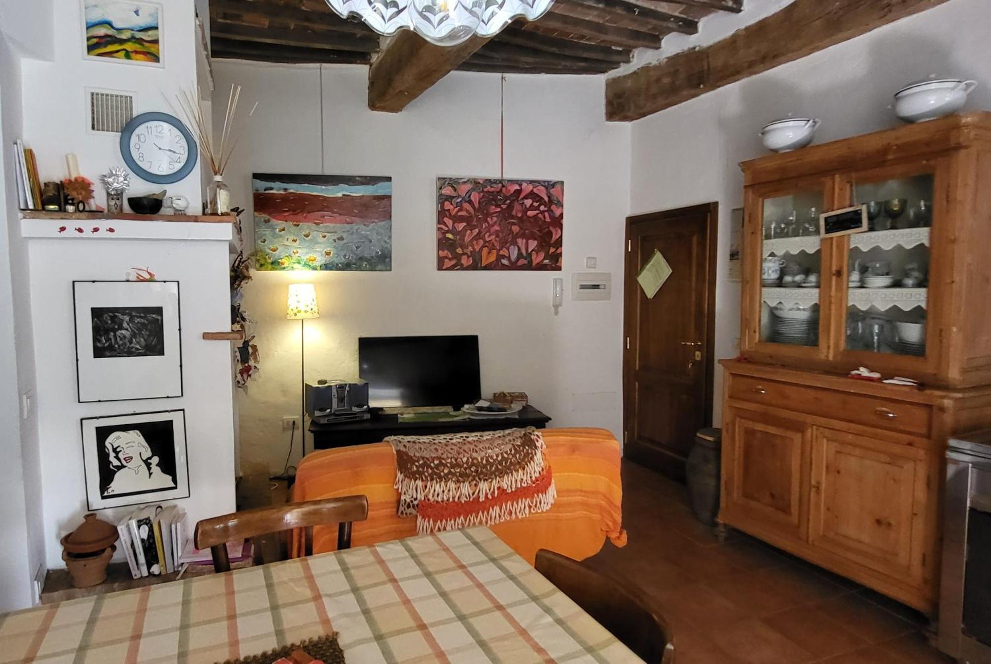 La Casa Di Dina Lejlighed Castelmuzio Eksteriør billede